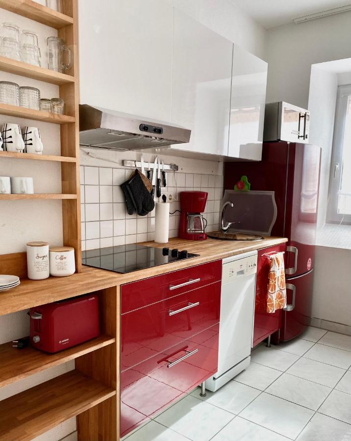 Stay In Aux, Feel At Home ! 2 Room Apartment Central Incl All You Need For 4 Person, 24H Check In, Pkw Parking Only Аугсбург Екстер'єр фото