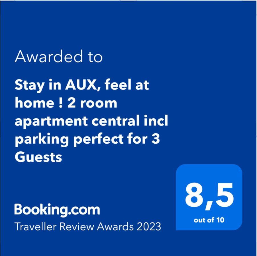 Stay In Aux, Feel At Home ! 2 Room Apartment Central Incl All You Need For 4 Person, 24H Check In, Pkw Parking Only Аугсбург Екстер'єр фото